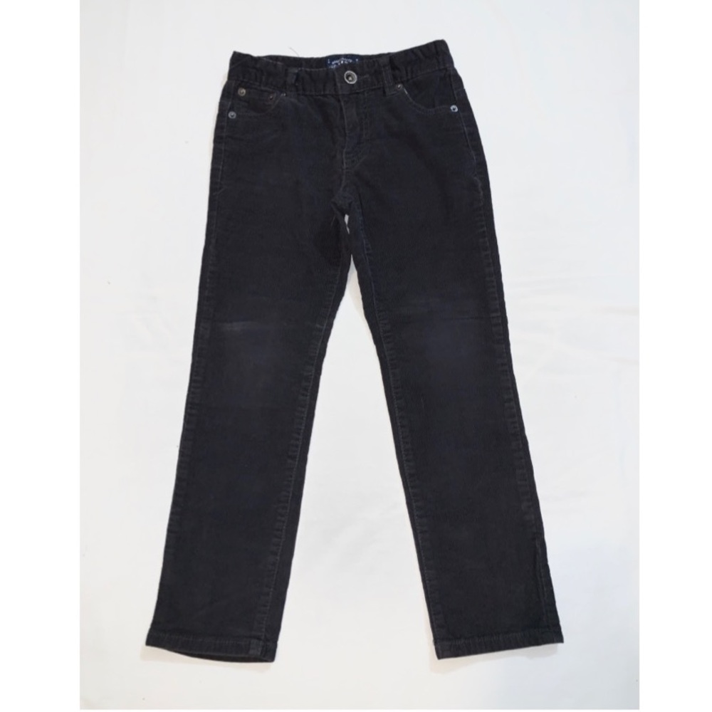 Lucky Brand Boys 8 Corduroy Black Pants NWOT